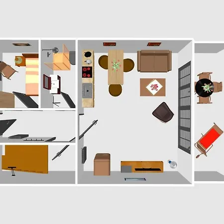 Apartment Twee-tiden-3 *