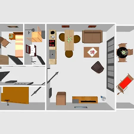 Apartamento Twee-tiden-3 *